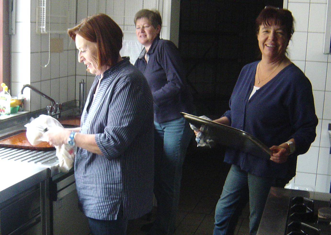 Aufräumen in der Küche